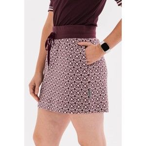 Foray Golf Ladies HERITAGE ROSE JACQUARD KNIT SKIRT, Small, New Mosto